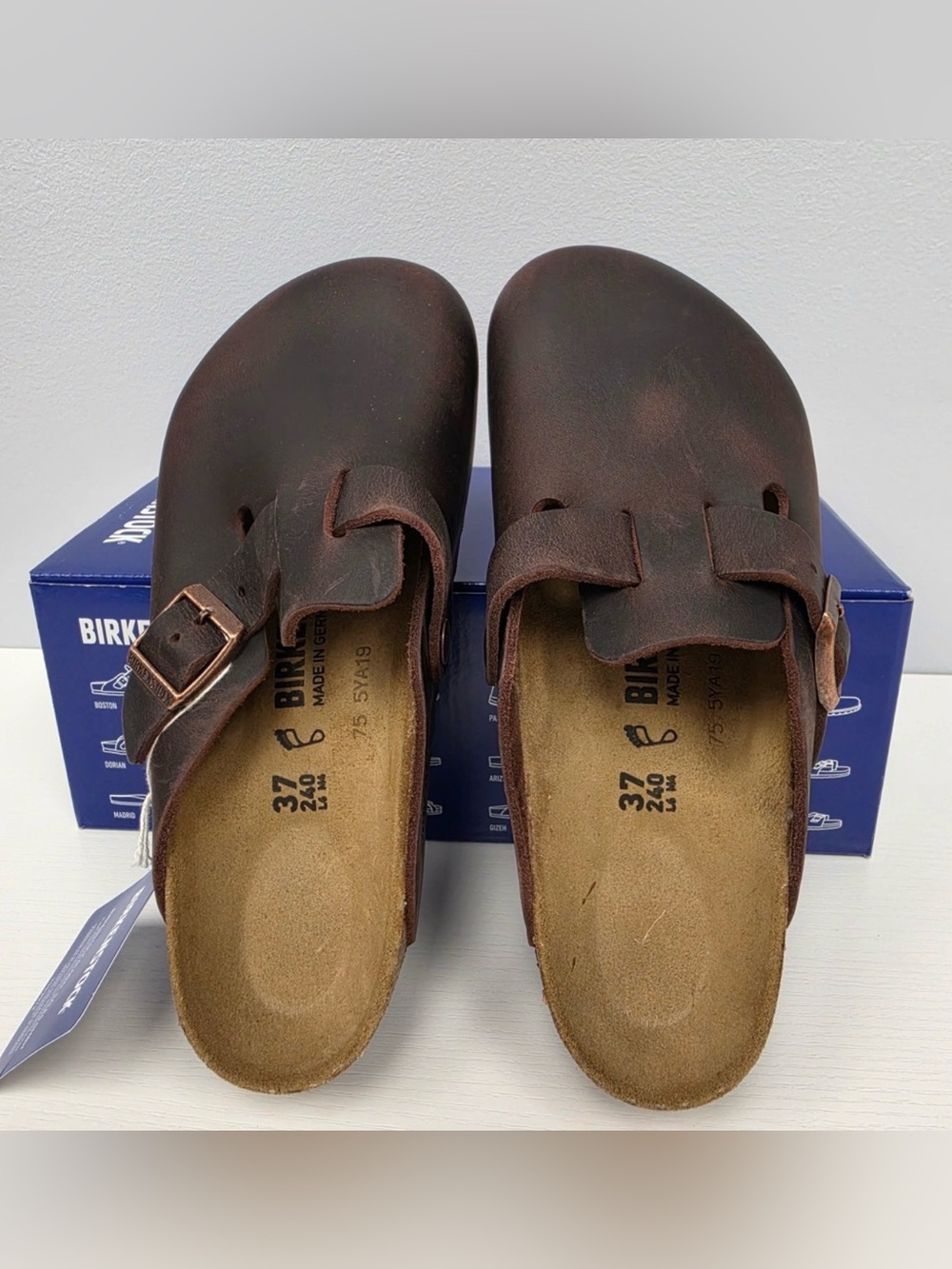 Birkenstock Boston Habana 37